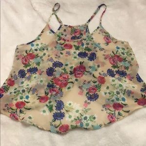 Flower tank top